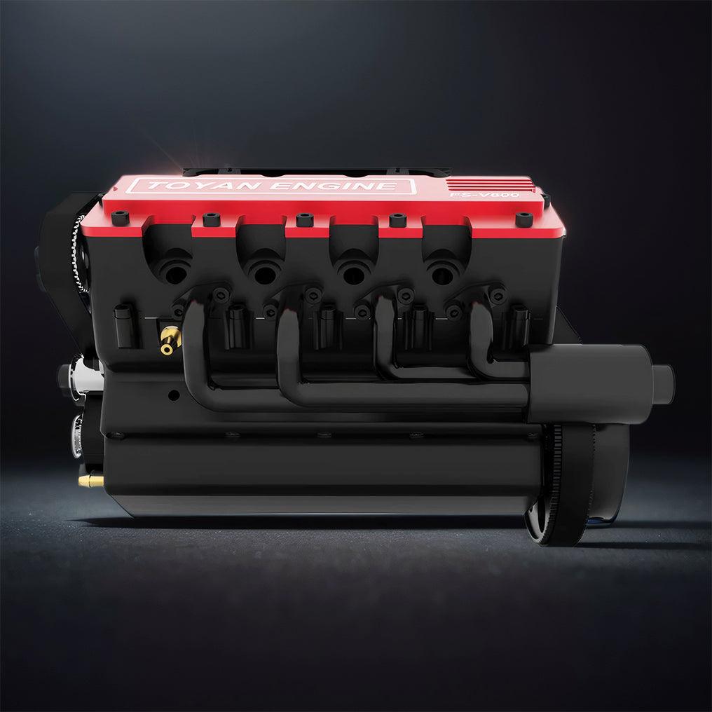 Puzzloria™ | DIY V8 Engine Model That Run 28cc Gasoline/Nitro Engine KIT FS-V800 - Puzzloria
