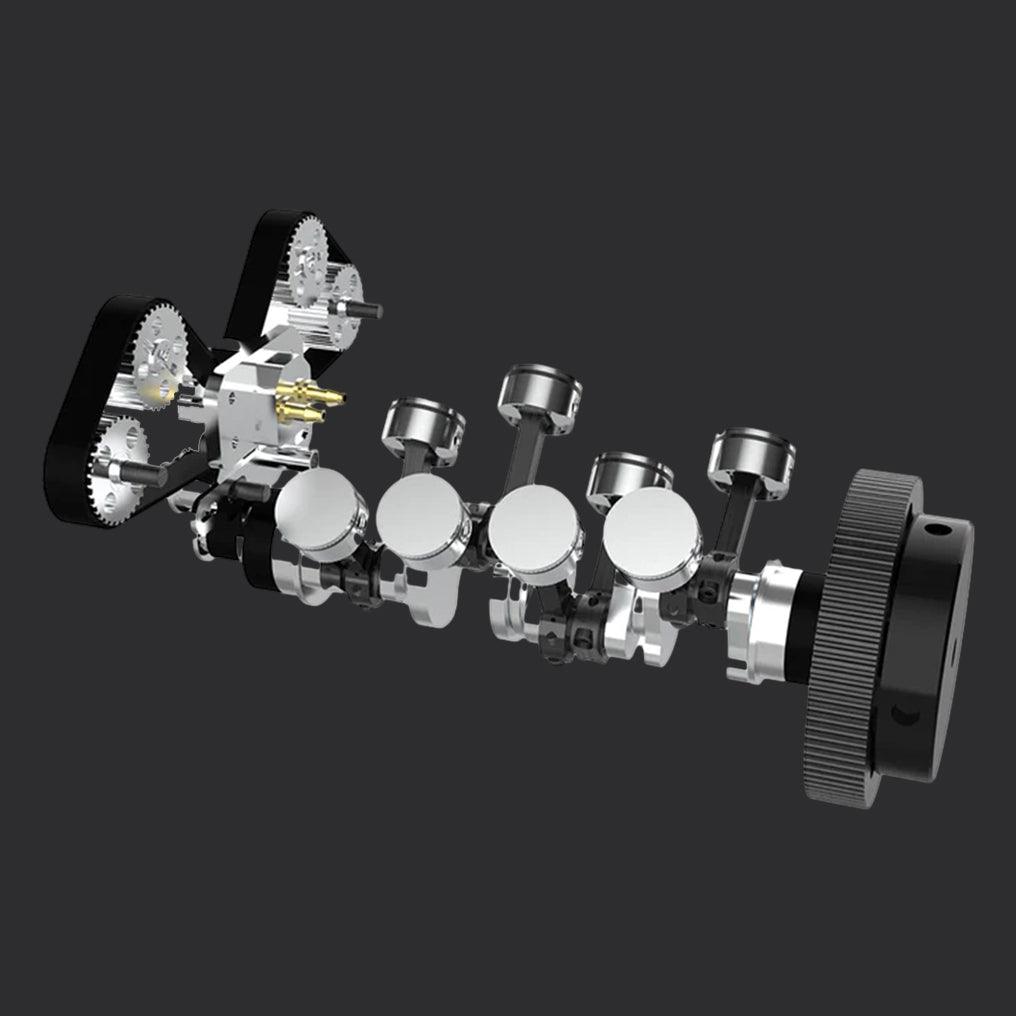 Puzzloria™ | DIY V8 Engine Model That Run 28cc Gasoline/Nitro Engine KIT FS-V800 - Puzzloria