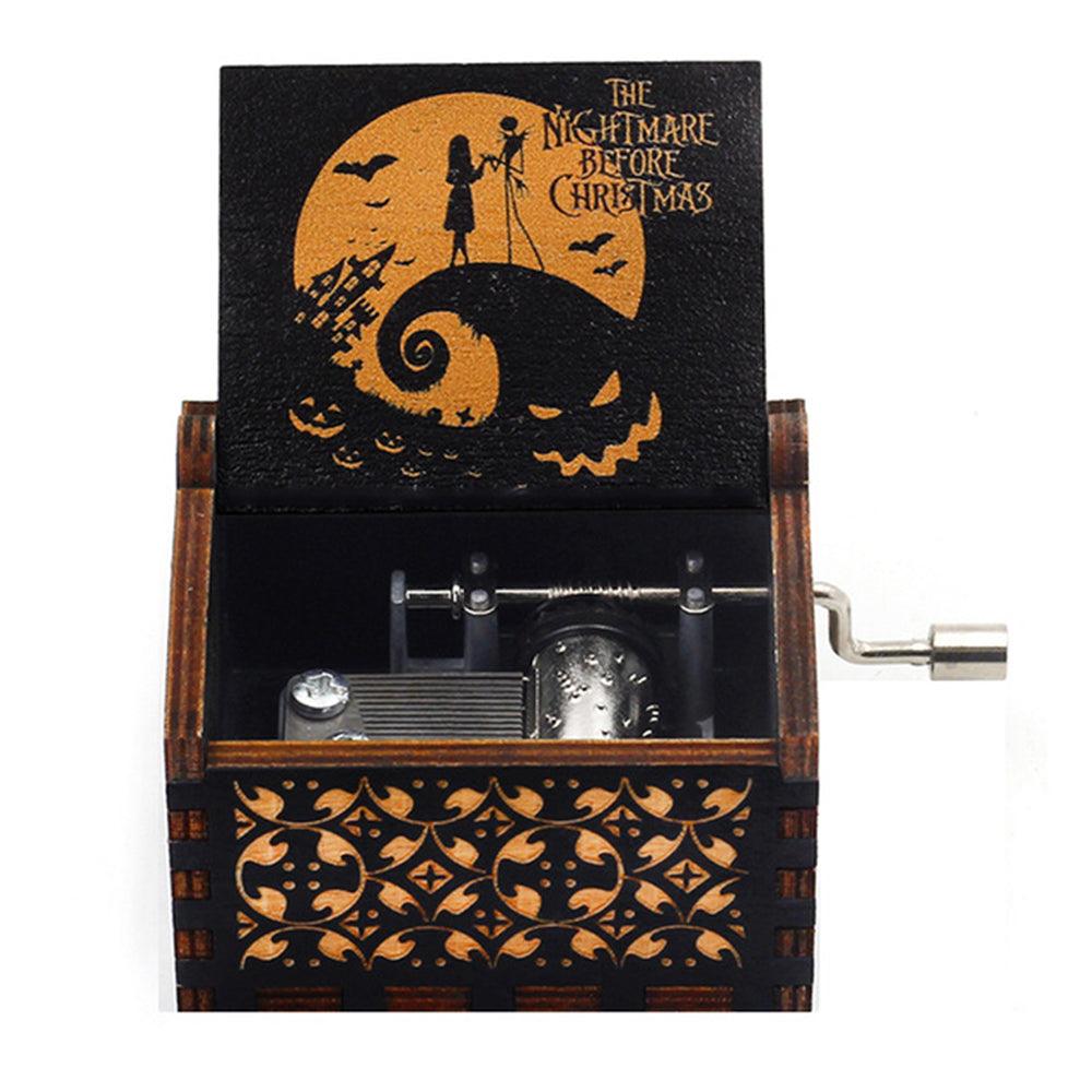 Puzzloria™ | Hand-Crank Wooden Music Box – Timeless Melodies, Perfectly Encased - Puzzloria