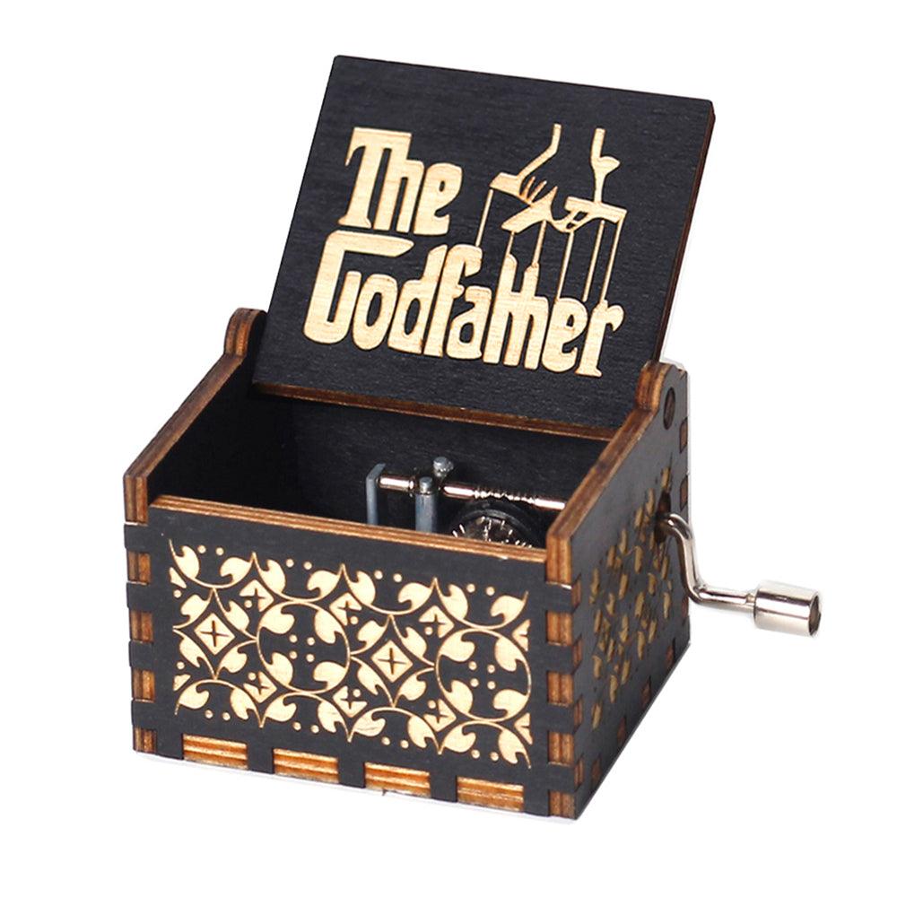 Puzzloria™ | Hand-Crank Wooden Music Box – Timeless Melodies, Perfectly Encased - Puzzloria