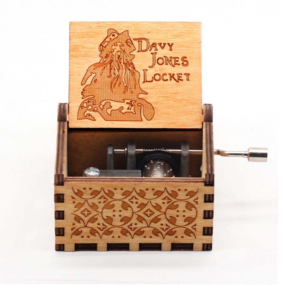 Puzzloria™ | Hand-Crank Wooden Music Box – Timeless Melodies, Perfectly Encased - Puzzloria