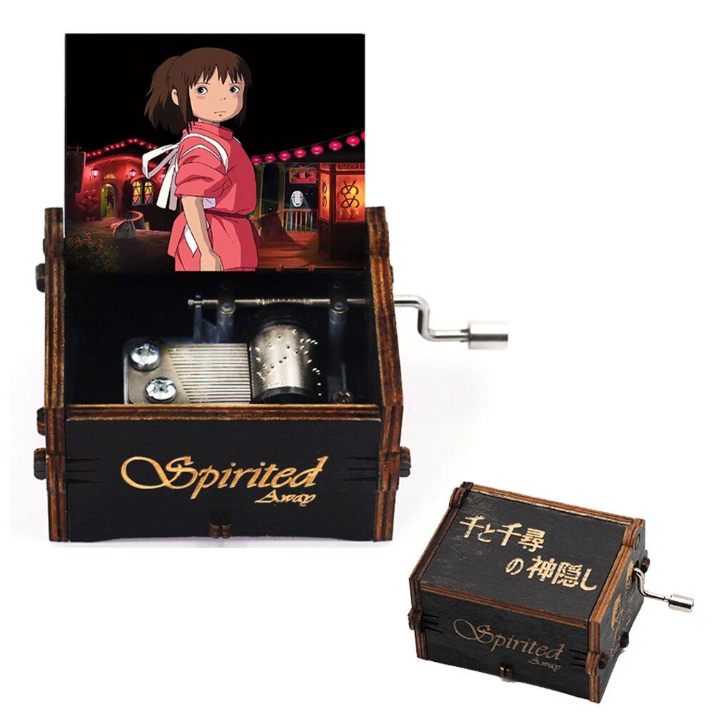 Puzzloria™ | Hand-Crank Wooden Music Box – Timeless Melodies, Perfectly Encased - Puzzloria