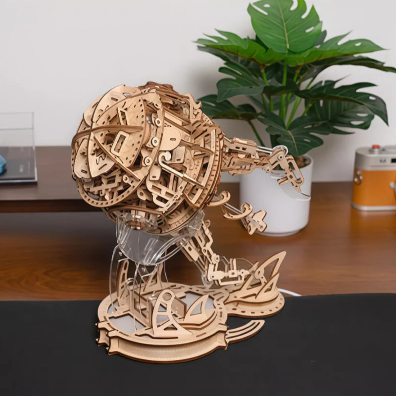 Puzzloria | Enchanted Aurora Jellyfish Music Box 3D Wooden Puzzle