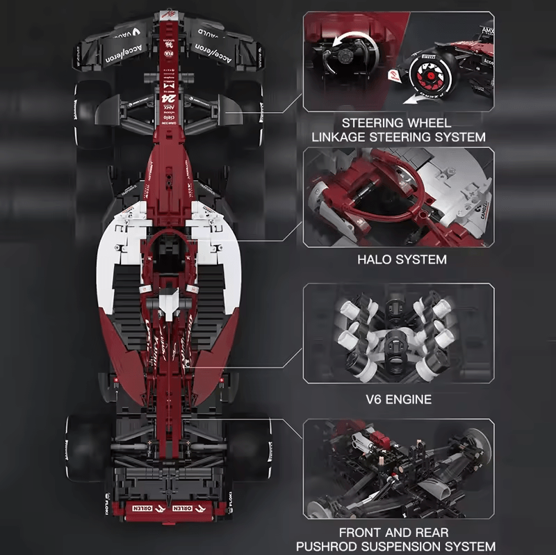 Puzzloria | Alfa Romeo F1 Team ORLEN C42 Racing Builder