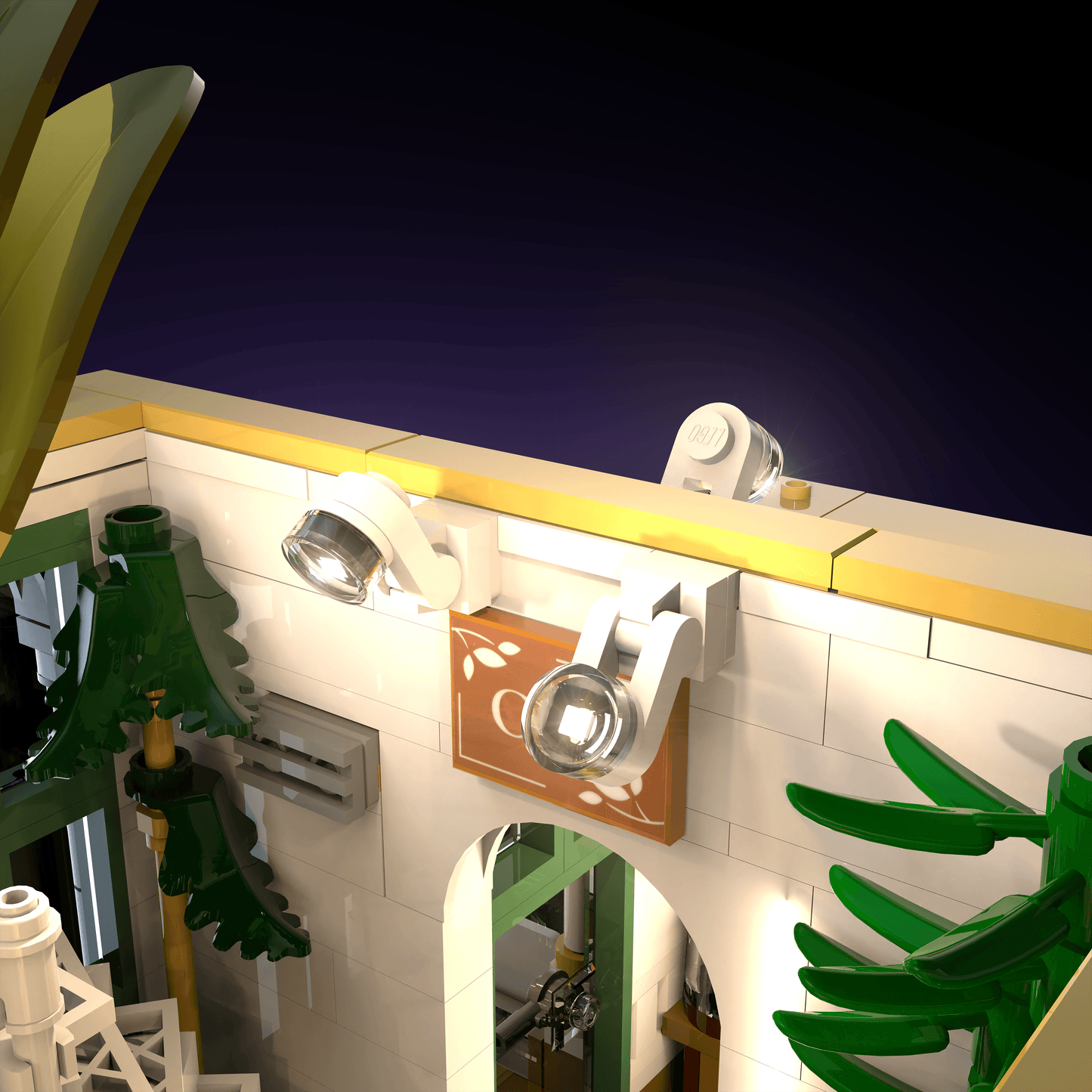 led light kit for lego the botanical garden model with usb and battery powered glow upgrade adult builders