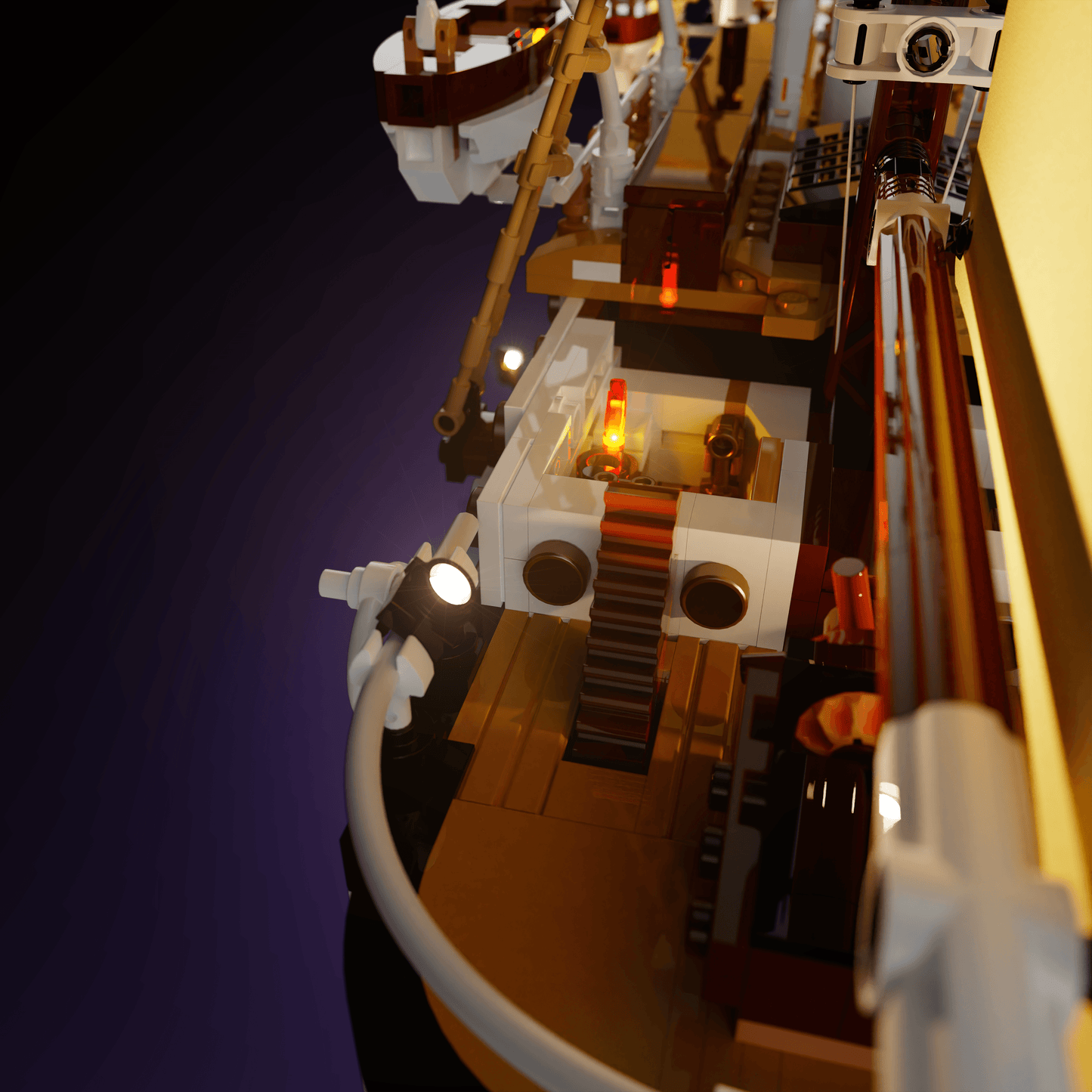 LED upgrade for LEGO The Endurance display piece for collectors fans and adult builders gift idea birthday christmas
