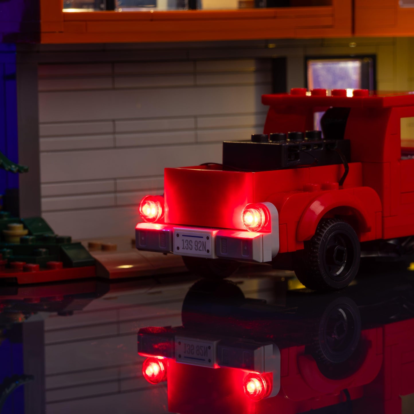 lighting kit for LEGO Twilight The Cullen House adds illuminated windows interiors and detail to the finished build for shelf display