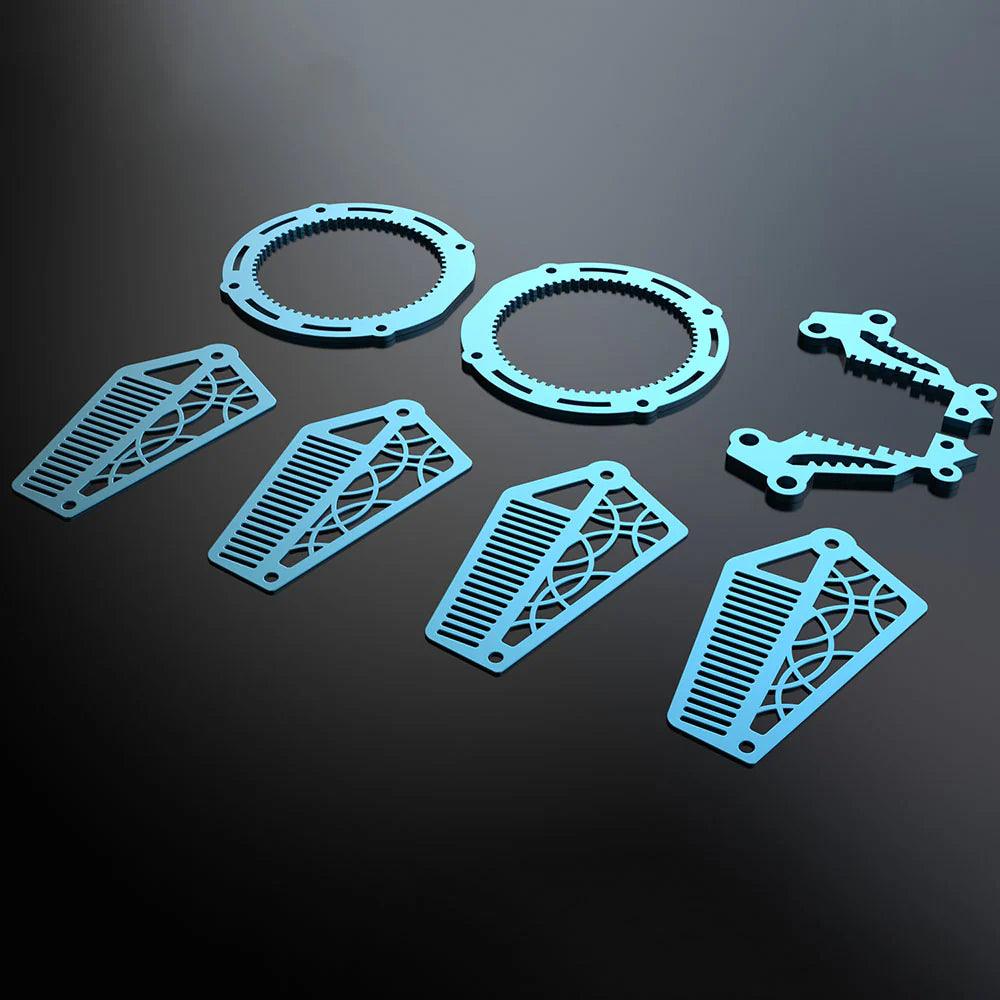 Puzzloria™ | Celestial Angelfish 3D Metal Model - Puzzloria