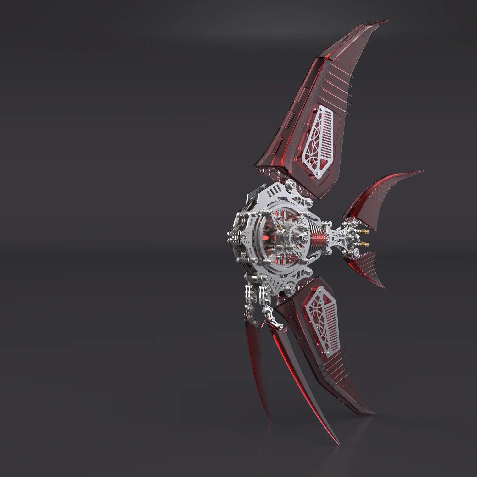 Puzzloria™ | Celestial Angelfish 3D Metal Model - Puzzloria