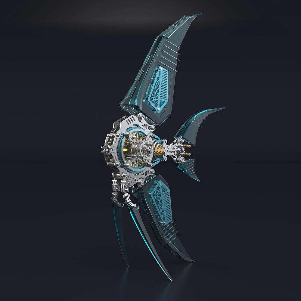 Puzzloria™ | Celestial Angelfish 3D Metal Model - Puzzloria