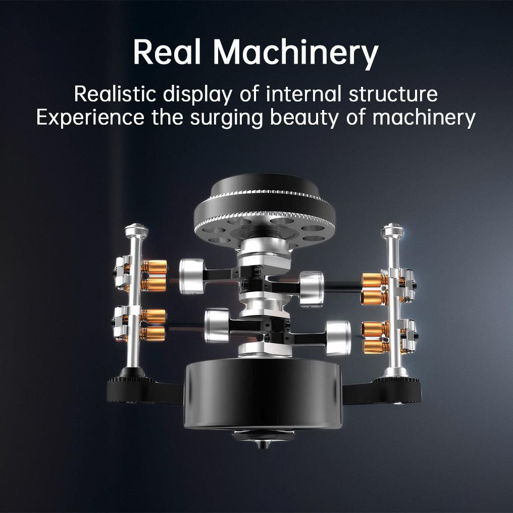 Puzzloria™ | DIY 4 Cylinder Four-Stroke 14cc Nitro H4 Engine Model Kit FS-B400 - Puzzloria