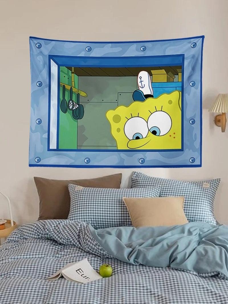 Puzzloria™ | Squidward "Look at You" Wall Tapestry - Puzzloria