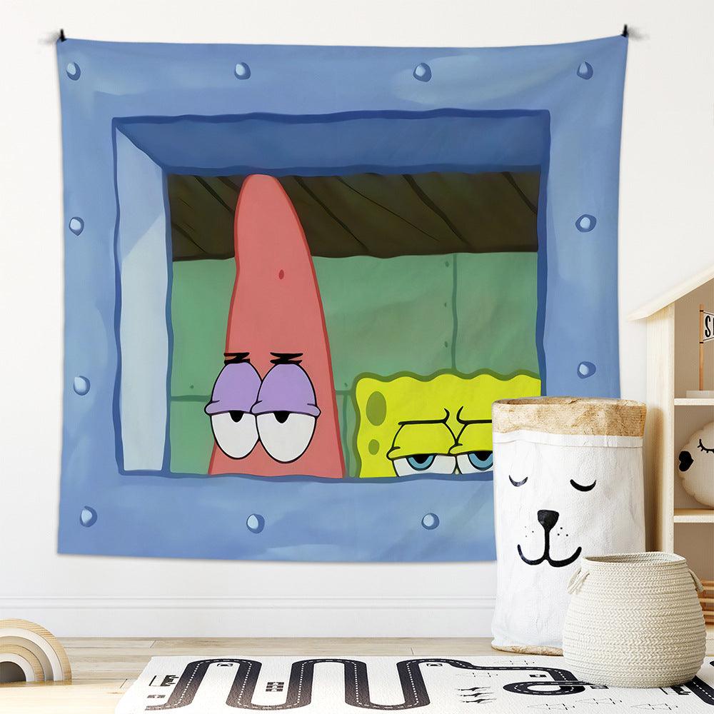 Puzzloria™ | Squidward "Look at You" Wall Tapestry - Puzzloria