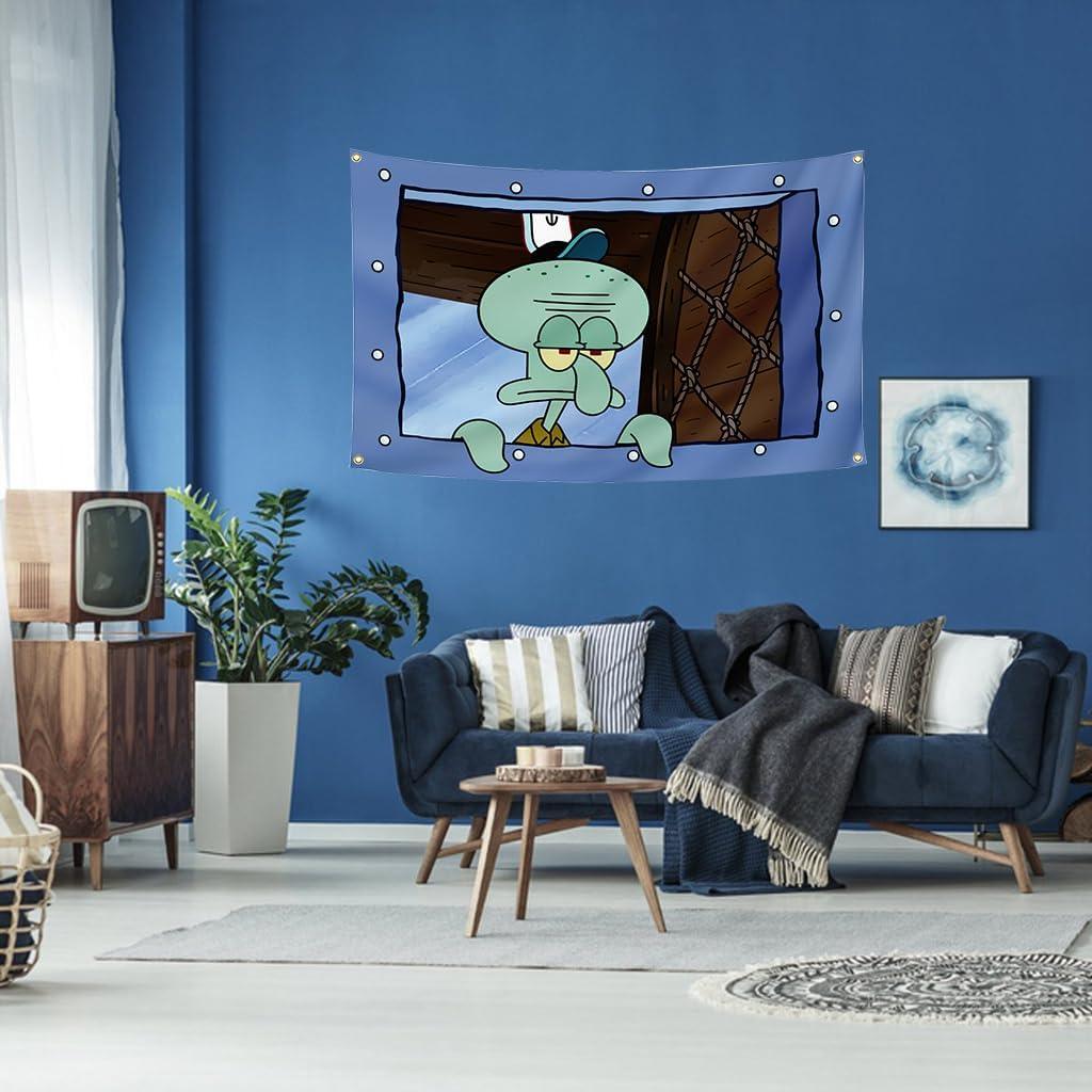 Puzzloria™ | Squidward "Look at You" Wall Tapestry - Puzzloria