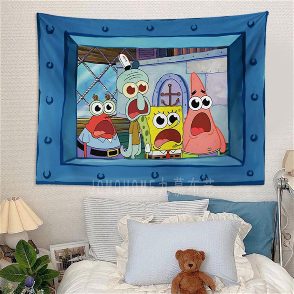 Puzzloria™ | Squidward "Look at You" Wall Tapestry - Puzzloria
