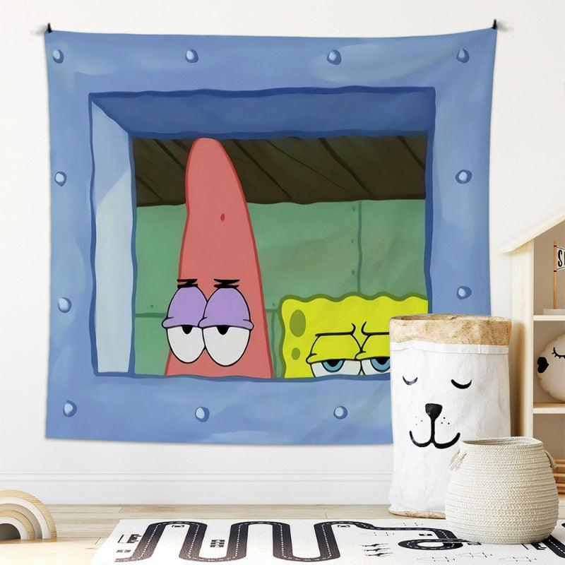 Puzzloria™ | Squidward "Look at You" Wall Tapestry - Puzzloria