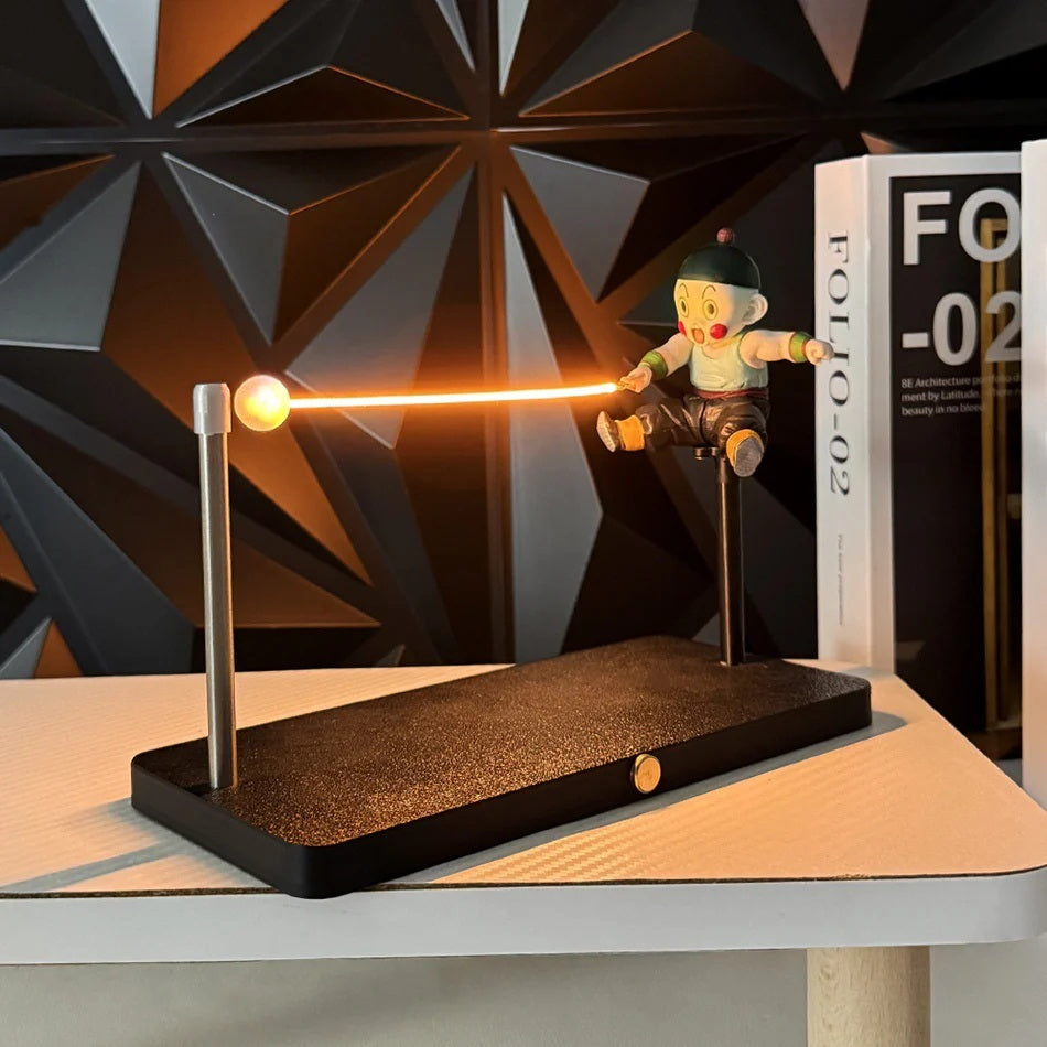 Puzzloria™ | Chiaotzu Magnetic Light Beam Dragon Ball Z Figurine - Puzzloria