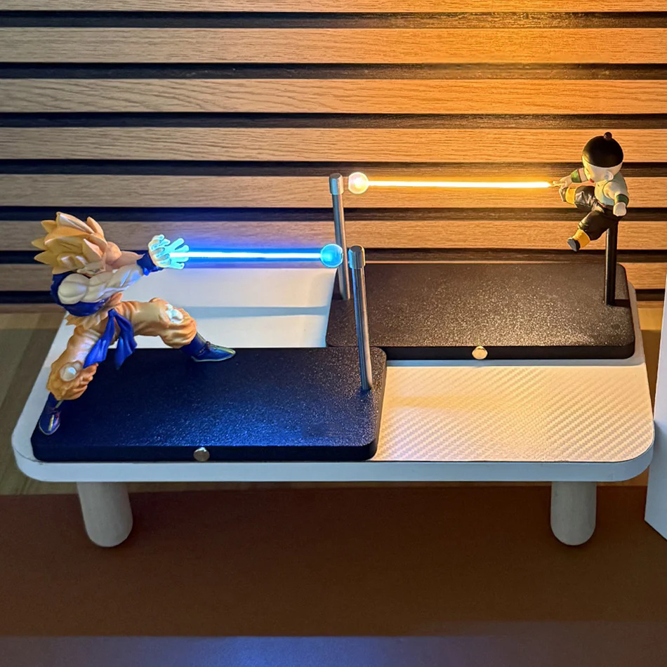 Puzzloria™ | Chiaotzu Magnetic Light Beam Dragon Ball Z Figurine - Puzzloria