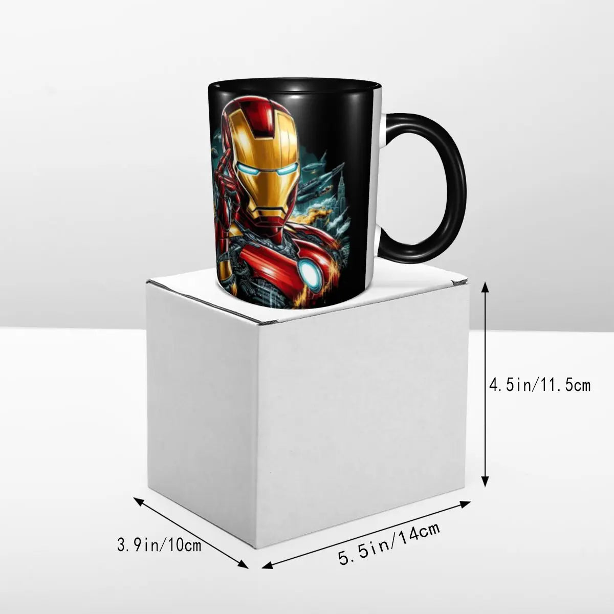 Iron man coffee mug ceramic 11oz with armor design - Premium collector's gift mug for fans