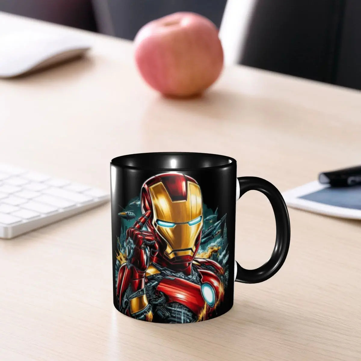 Iron man coffee mug ceramic 11oz with armor design - Premium collector's gift mug for fans