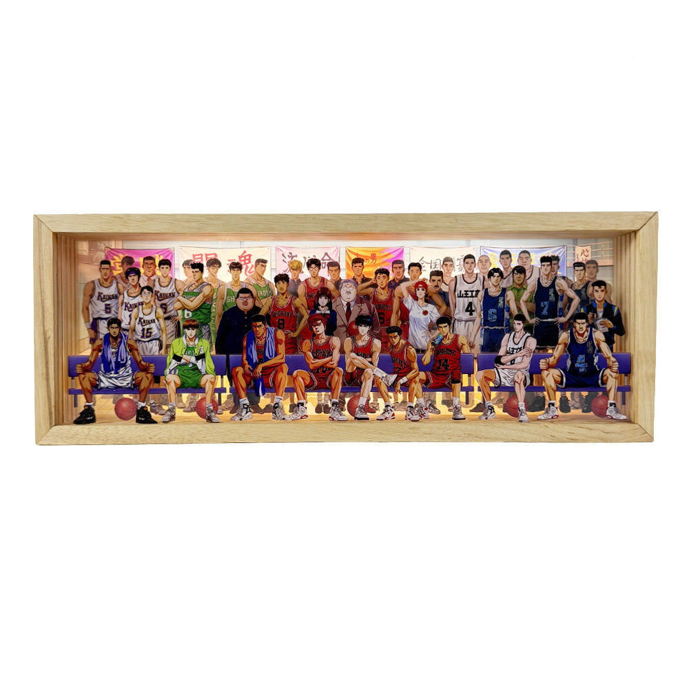 Anime Legends Acrylic Family Photo (LED Light) - Puzzloria