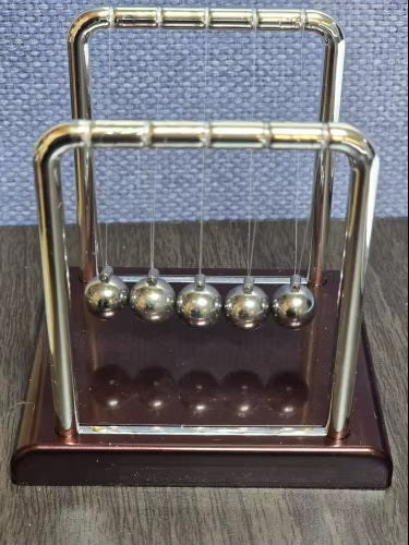 Puzzloria™ | Newton Cradle Executive Desk Physics Demonstrator Customer Review