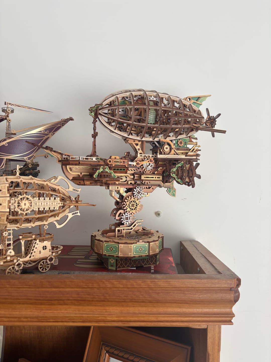 Puzzloria™ | Sailing In Fog - 3D Mechanical Airship Puzzle Customer Review