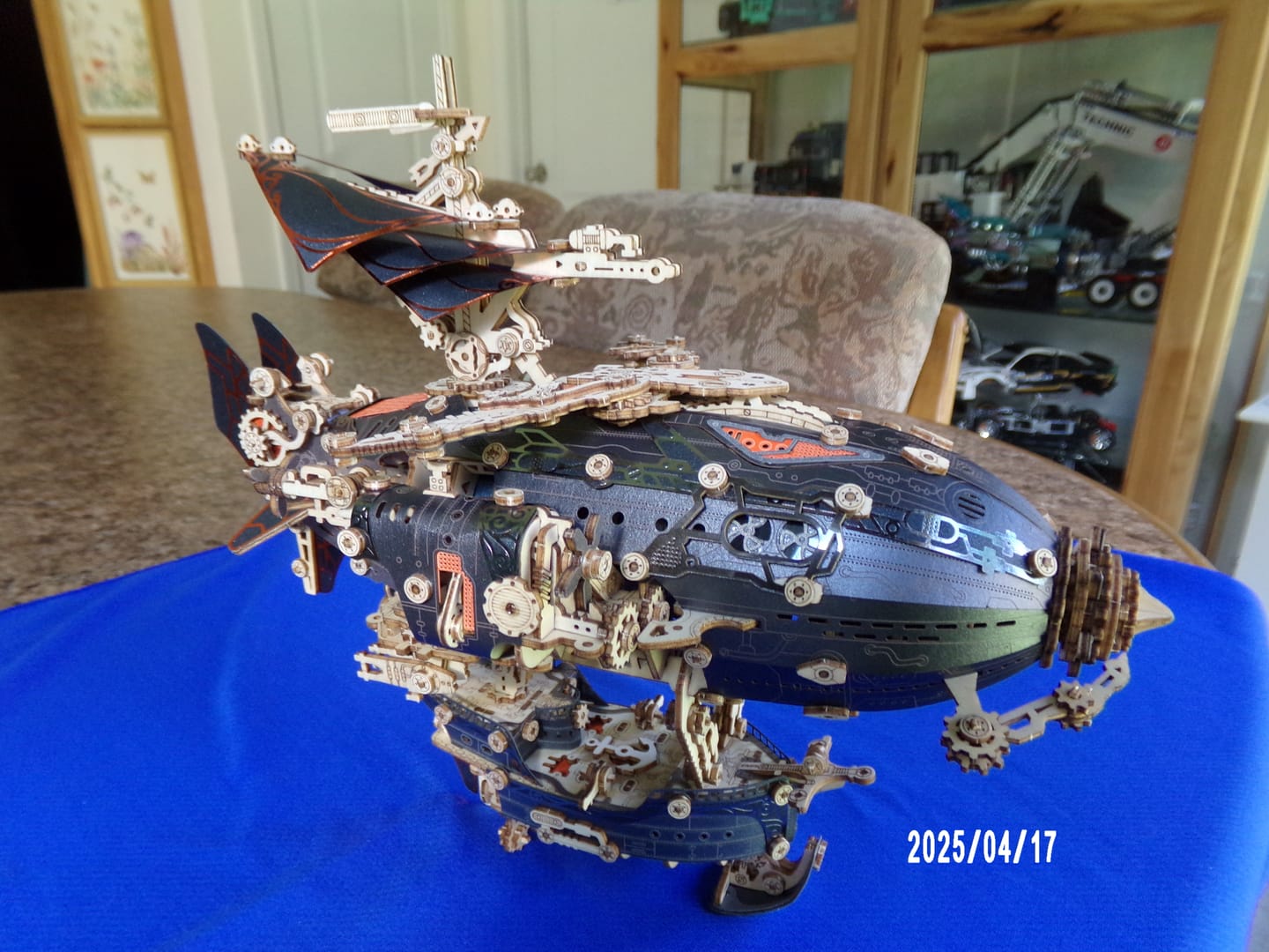 Puzzloria™ | Steampunk Navigator Airship 3D Wooden Puzzle Kit Customer Review