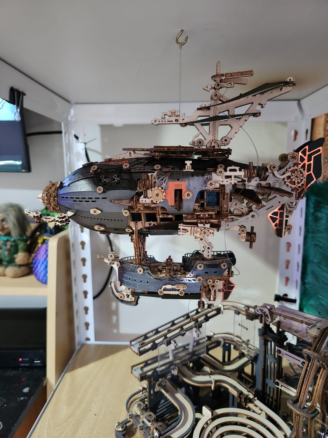Puzzloria™ | Steampunk Navigator Airship 3D Wooden Puzzle Kit Customer Review