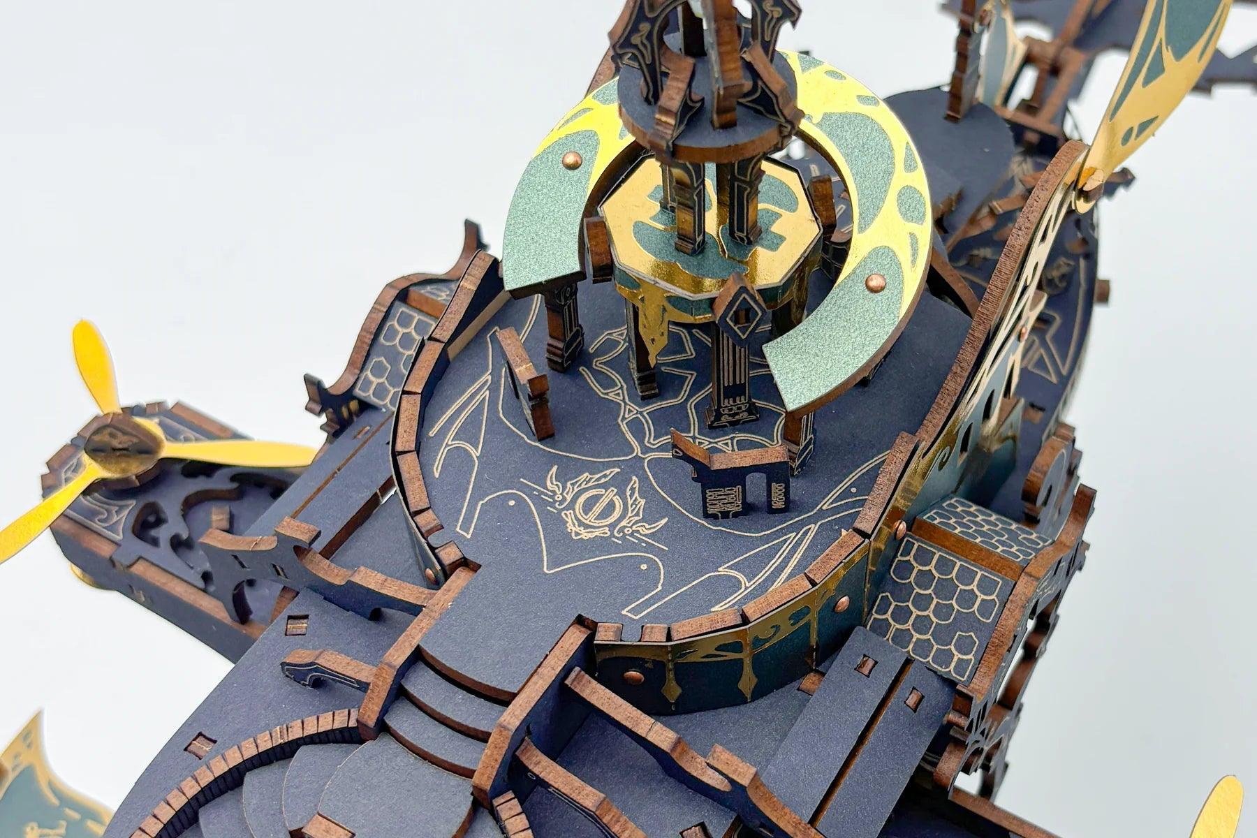 Puzzloria™ | Stellar Abyss Voyager 3D Wooden Puzzle - Puzzloria