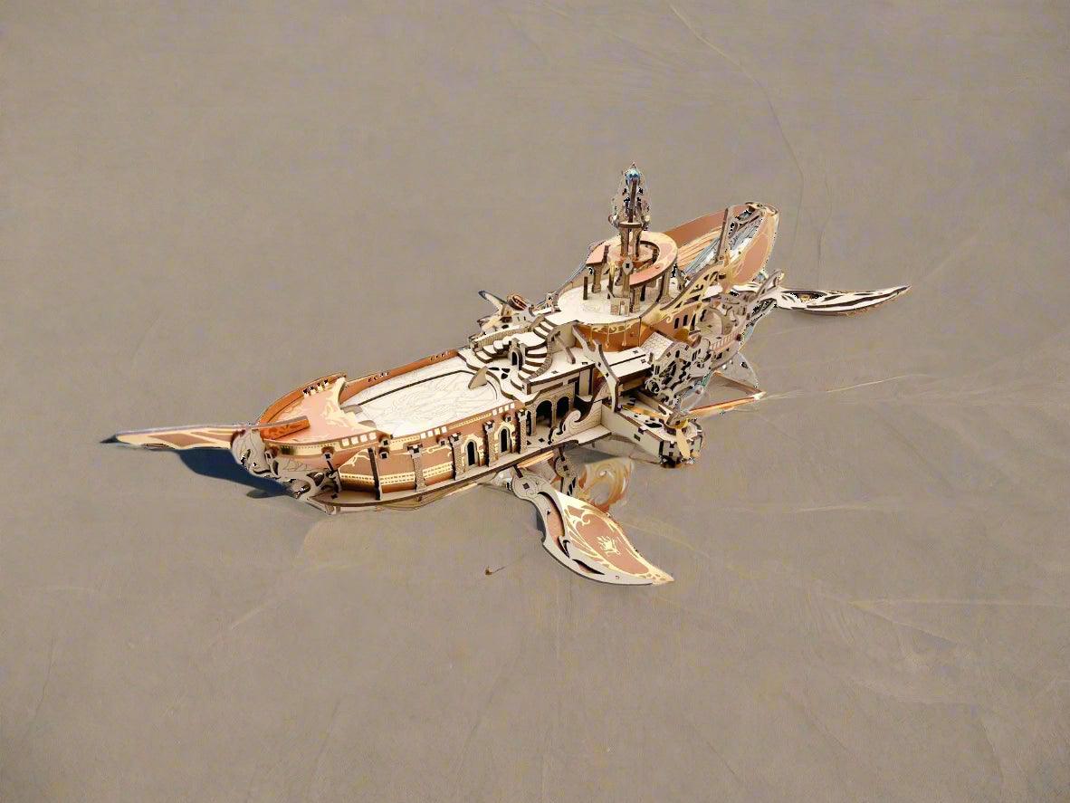 Puzzloria™ | Stellar Abyss Voyager 3D Wooden Puzzle - Puzzloria