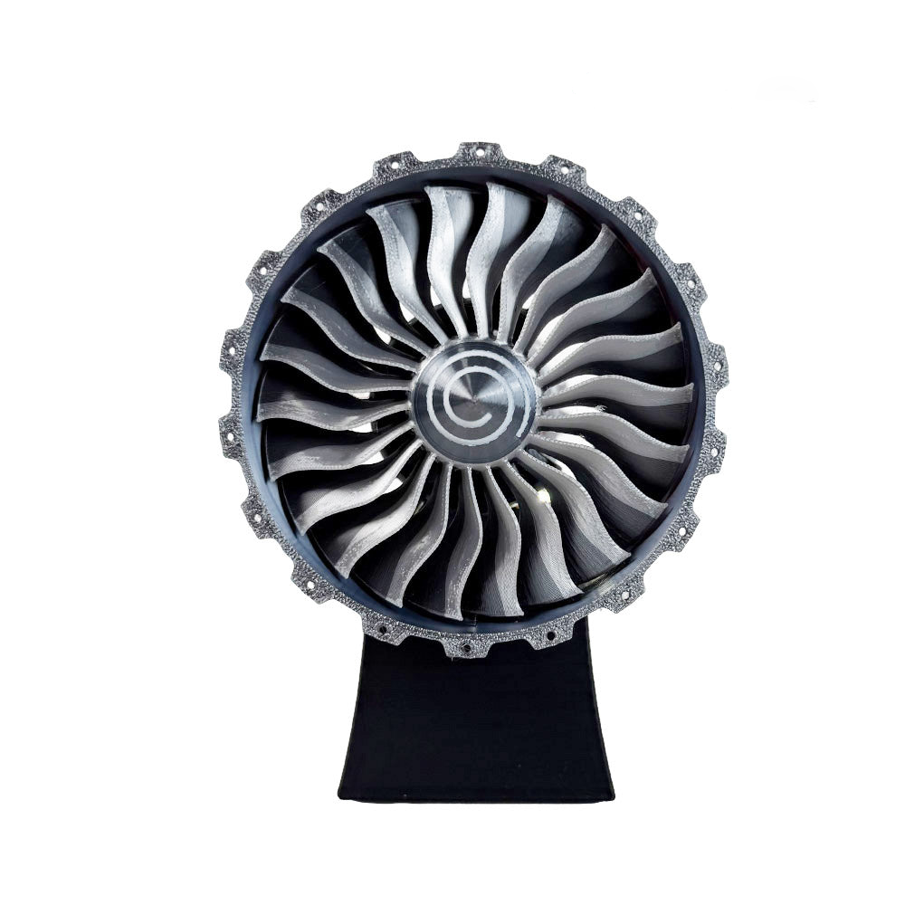Puzzloria | Professional Turbofan Engine (25cm / 10in) flagship version Diy Kits