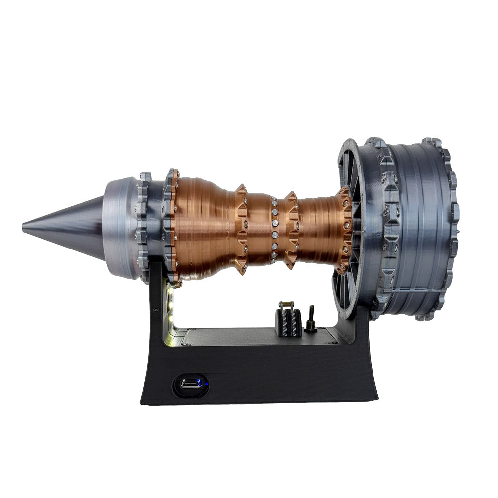 Puzzloria | Professional Turbofan Engine (25cm / 10in) flagship version Diy Kits