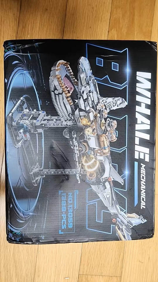 Puzzloria™ | Mechanical Whale Building Blocks Set Customer Review