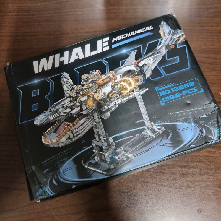 Puzzloria™ | Mechanical Whale Building Blocks Set Customer Review