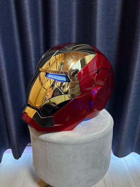 Iron Man Mark V Helmet with JARVIS Voice Commands: The Complete Collector Guide