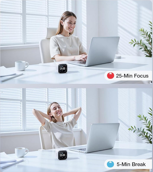 TK3 Pomodoro Timer Cube: Why a Physical Focus Timer Beats Every Pomodo ...