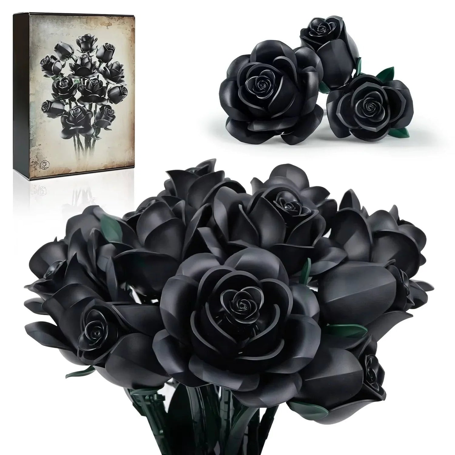 Valentine's Day gift kits — romantic builds and floral displays