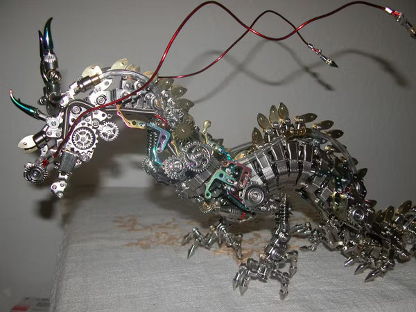 Puzzloria™ | Imperial Dragon Master - 3D Metal Mechanical Dragon DIY Assembly Model Kit Customer Review