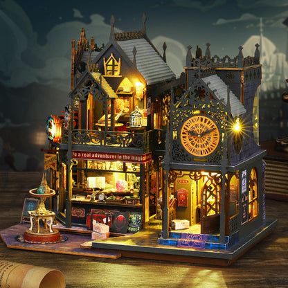 Puzzloria | Holo Magic City DIY Miniature House
