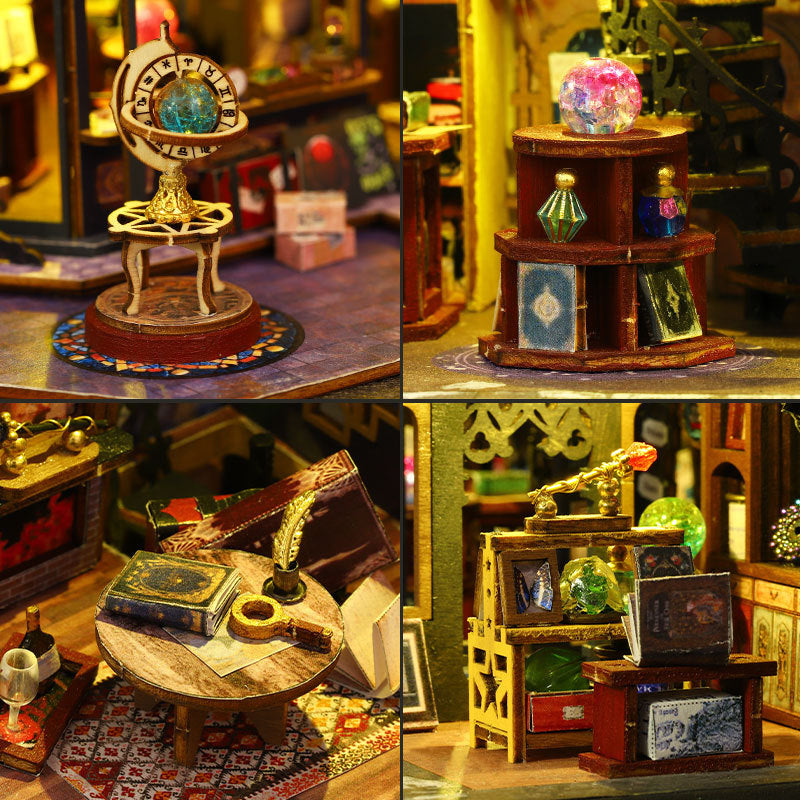 Puzzloria | Holo Magic City DIY Miniature House
