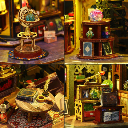 Puzzloria | Holo Magic City DIY Miniature House