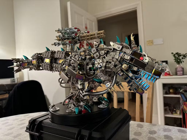 Puzzloria™ | DIY 3D Mechanical Titan T-Rex Big Dinosaur 3120PCS+ Customer Review