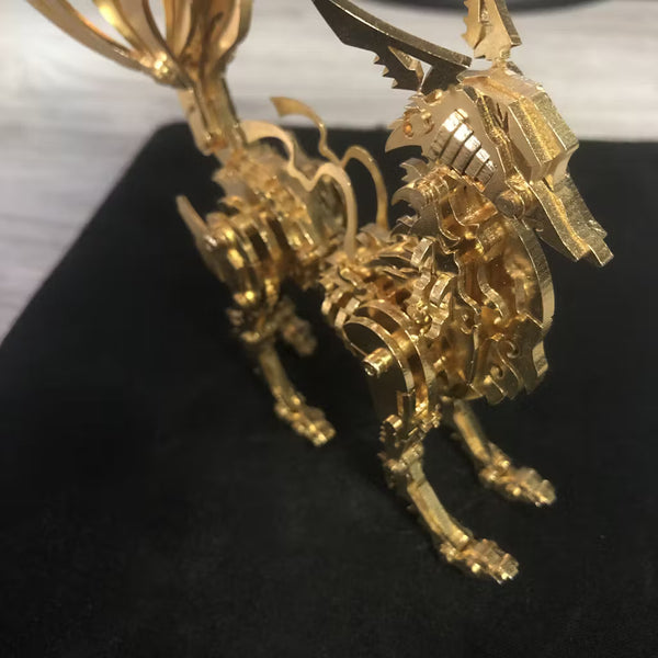 Puzzloria™ | DIY 3D Metal Mechanical Nine-tailed Fox Puzzle Model Kit Assembly Customer Review