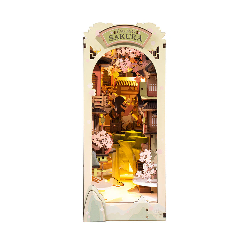 Puzzloria | Enchanted Sakura Book Nook Kit