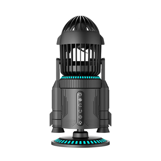 Puzzloria™ | Creative Rocket Desktop Fan