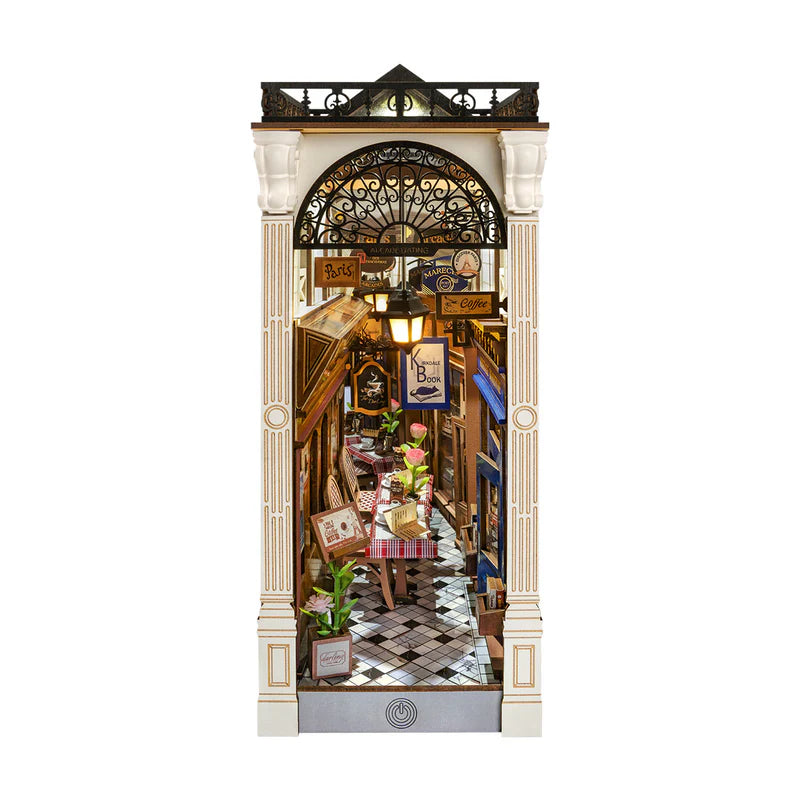 Puzzloria™ | Arcade Dating DIY Book Nook Shelf Insert Kit