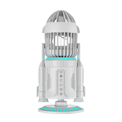 Puzzloria™ | Creative Rocket Desktop Fan
