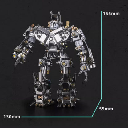 dimensions of 3d Mechanical Kuafu Mecha Model Diy Metal Metamorphosis Armor Assembly Model Kit Ornaments Puzzles Toy Toys for Children Adults