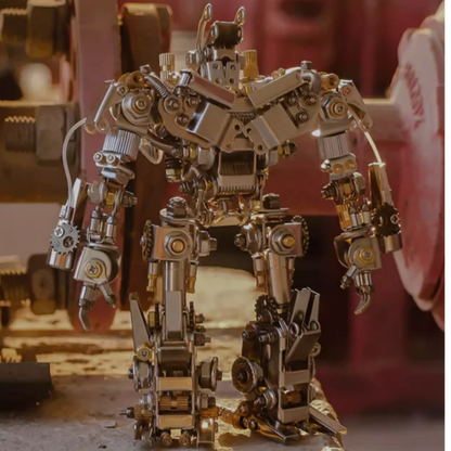 3d Mechanical Kuafu Mecha Model Diy Metal Metamorphosis Armor Assembly Model Kit Ornaments Puzzles Toy Toys for Children Adults